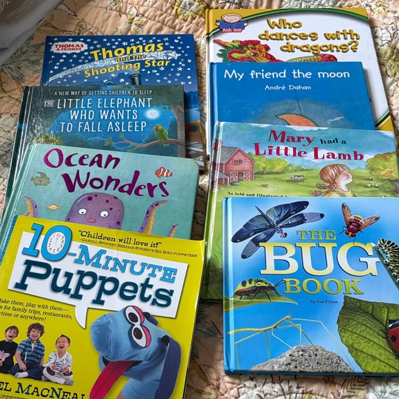 various Other - Colorful Kids' Book Set - Engaging Stories